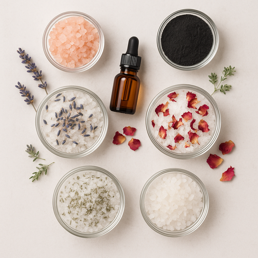 🧂 Sales Terapéuticas para Pedicura: Historia, Beneficios y Cómo Prepararlas