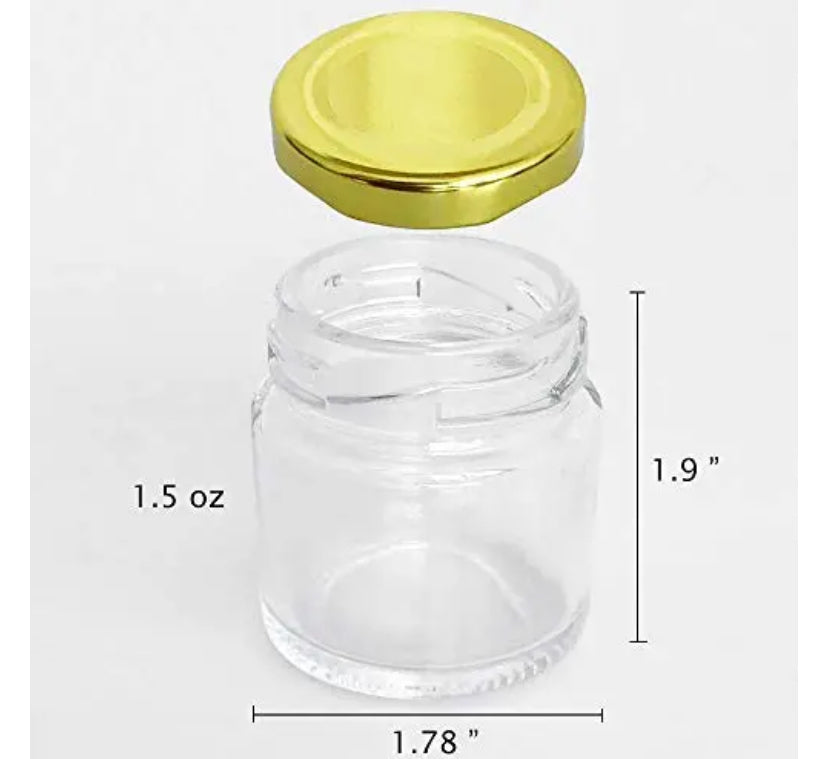 Envases de Cristal 1.5 oz