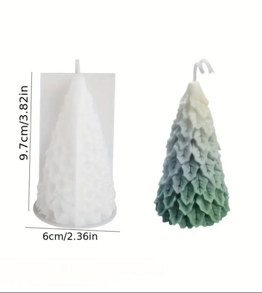 3D Christmas Tree Silicone Mold Small