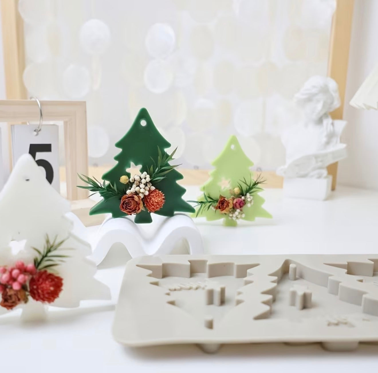 💥DISPONIBLE PRONTO💥 Molde para ambientadores colgantes Arbol de Navidad