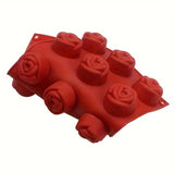 Silicone 15 Cavity Roses Mold