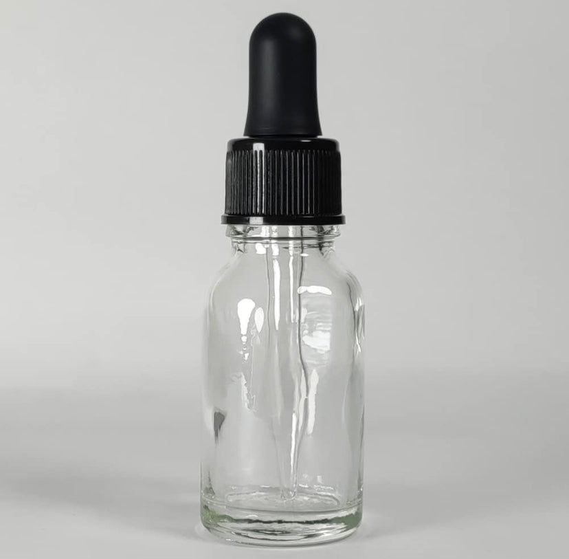 Botellas 0.5 oz con tapas con gotero 12PCS