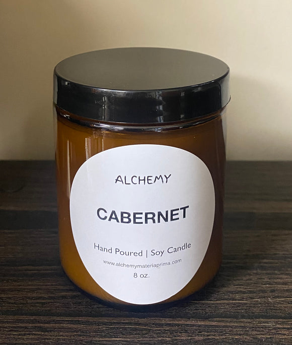Amber Edition Cabernet Soy Candle 8.0 oz