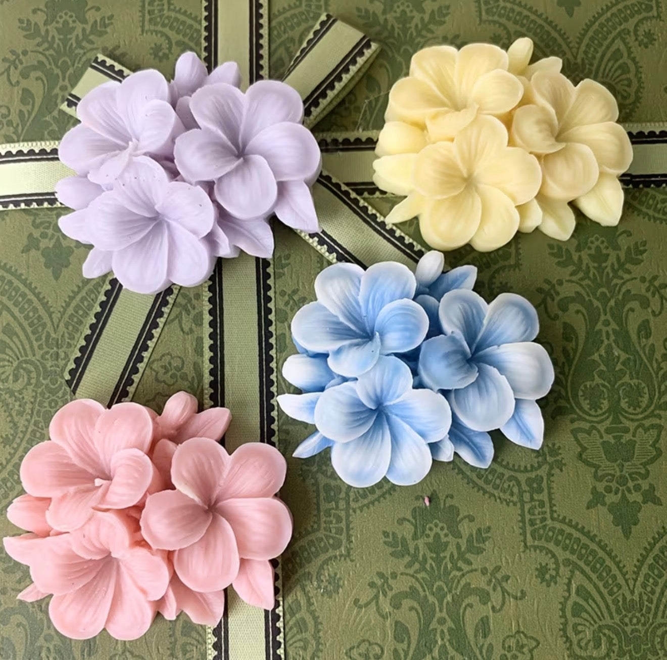 💥DISPONIBLE PRONTO💥 Molde de silicona flores