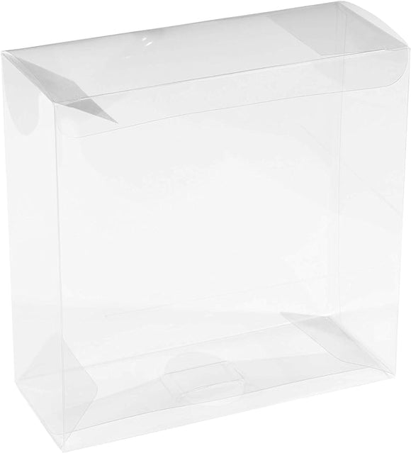 CLEAR PVC GIFT BOX (6 PCS) 6.5”x6.5”x2.5”