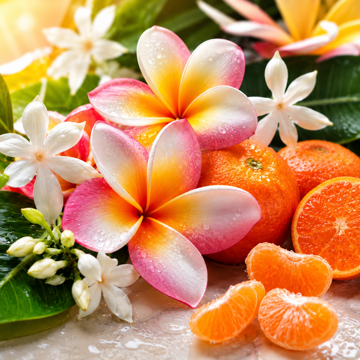 Plumeria & Mandarin Fragrance Oil 1 oz