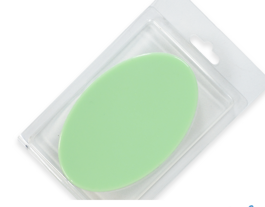 Plain Oval Clamshell with Hinged Lid 10 PCS