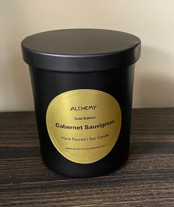 Gold Edition Cabernet Sauvignon  Soy Candles