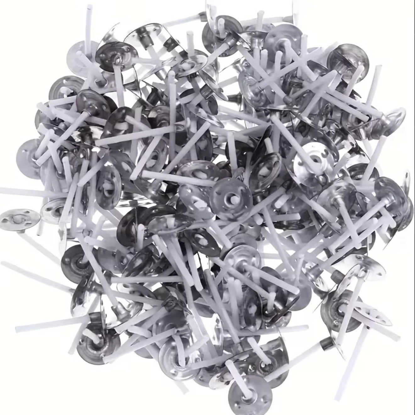 Mechas Pre-Enceradas - 1.0 pulgadas, Ideal para Tealight