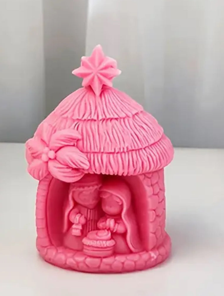 Molde de Silicona Nacimiento De Jesús 3D