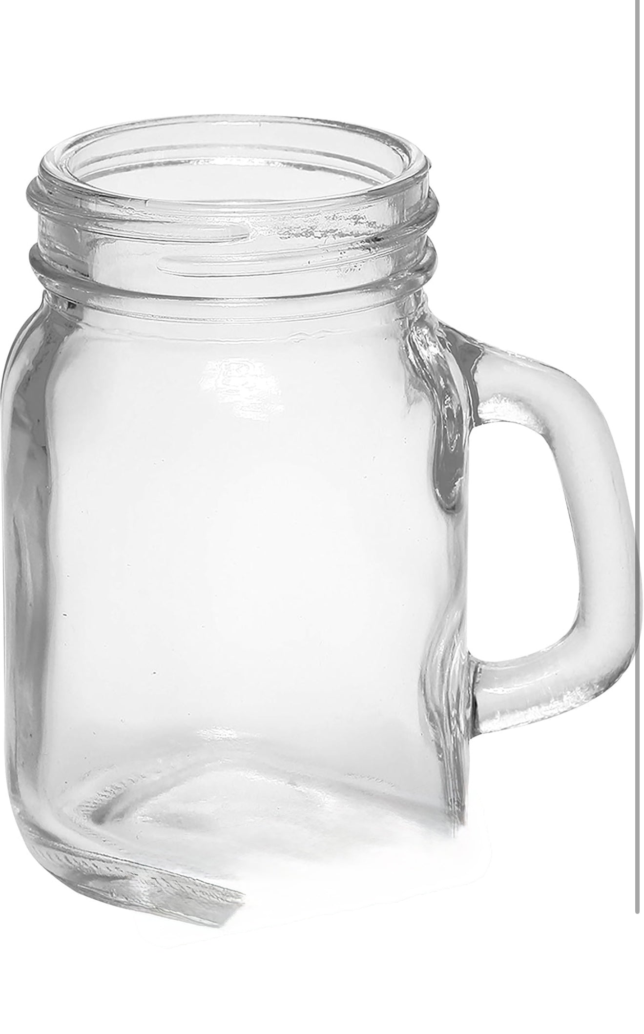 Mini Mason Jar Without lid 4 oz (1 PC)