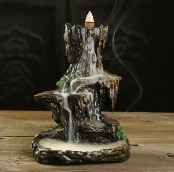 Waterfall Incense Burner (Backflow) Large