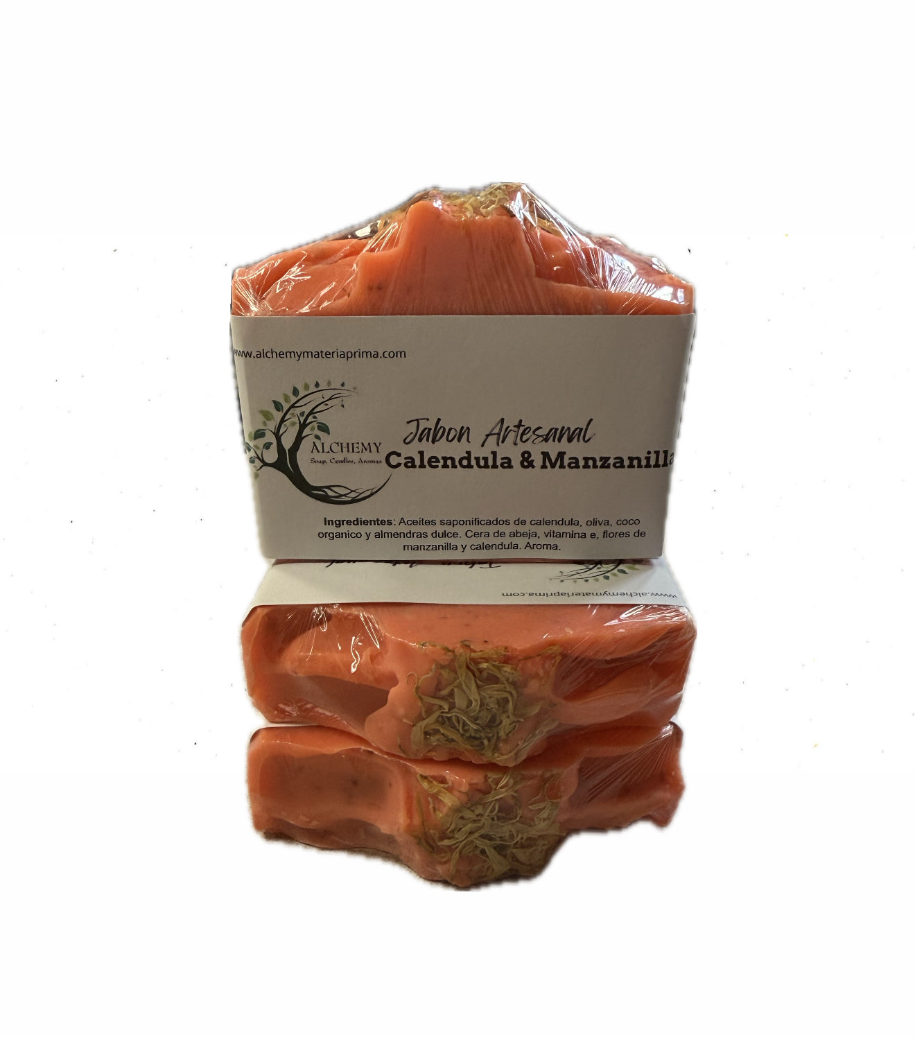 Jabon Artesanal Calendula & Manzanilla