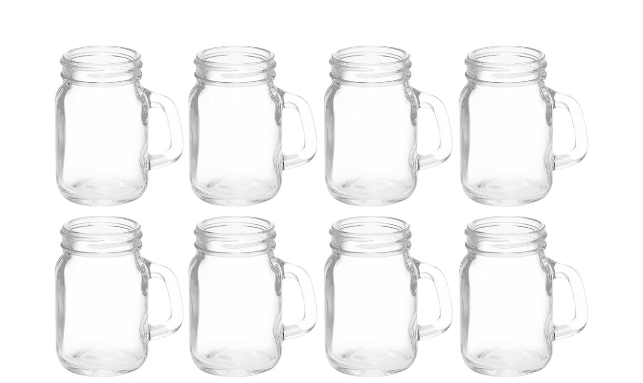Mini Mason Jar Without lid 4 oz (1 PC)