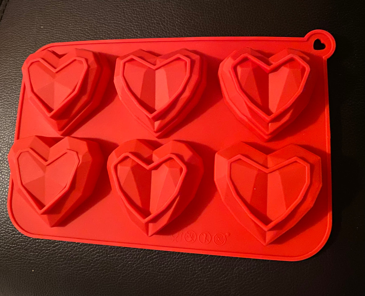 Heart Mandala Silicone Cookie Mold – Artesão Cookie Molds