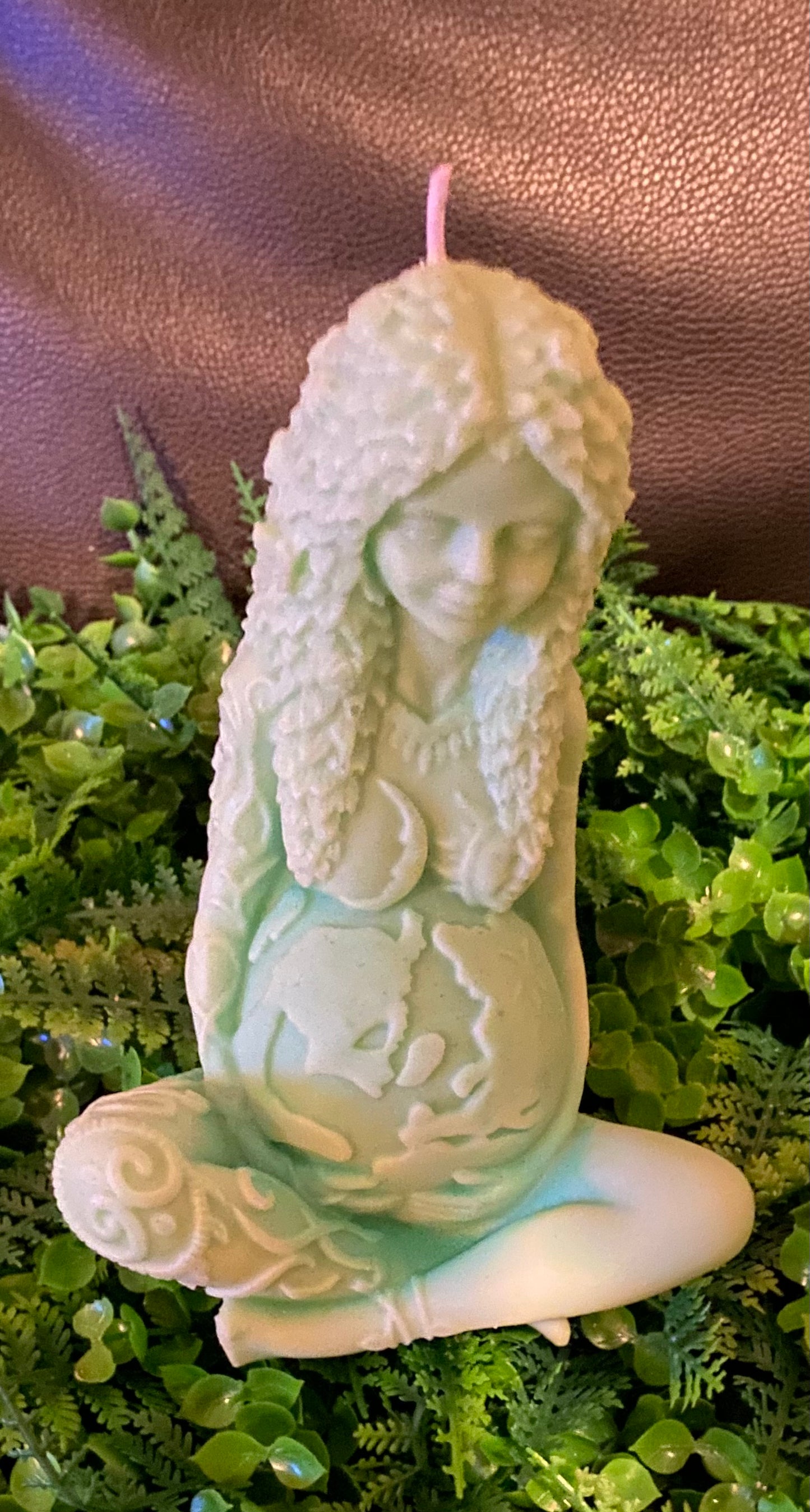 Mother Earth Goddess Gaia Soy Candle 10 oz