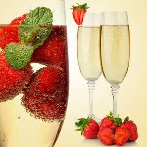 NG STRAWBERRY & CHAMPAGNE TYPE FRAGRANCE OIL 1 oz
