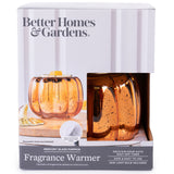 Better Homes & Gardens Full Size Fragrance Warmer, Orange Pumpkin