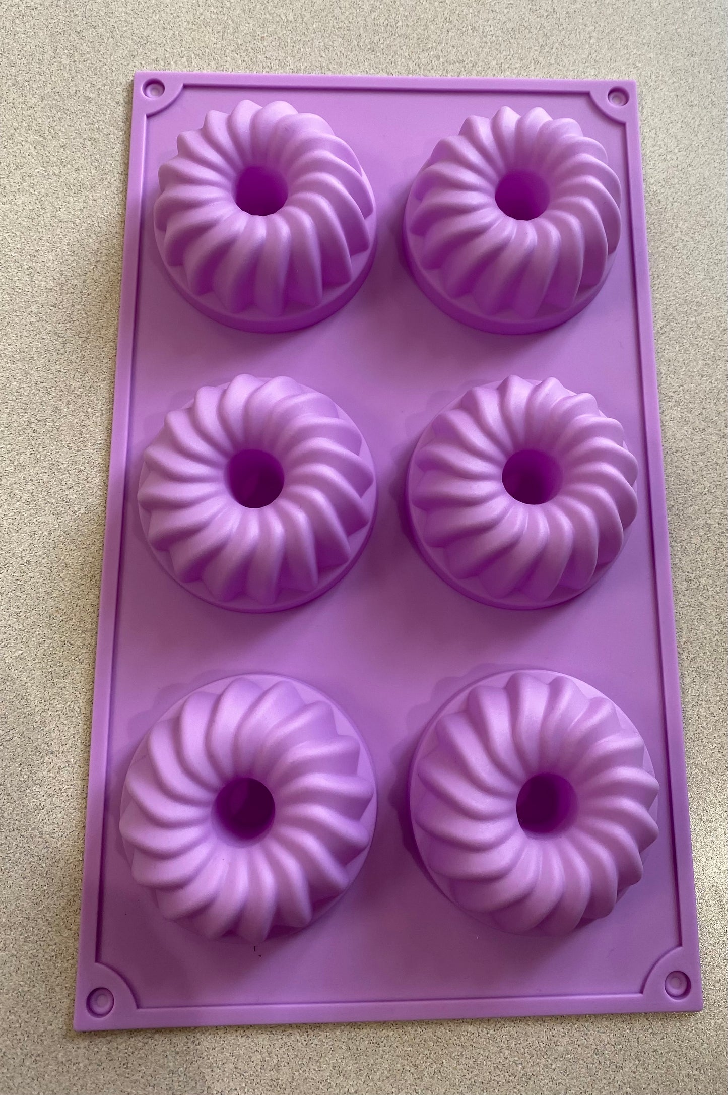 Molde de silicon bizcocho