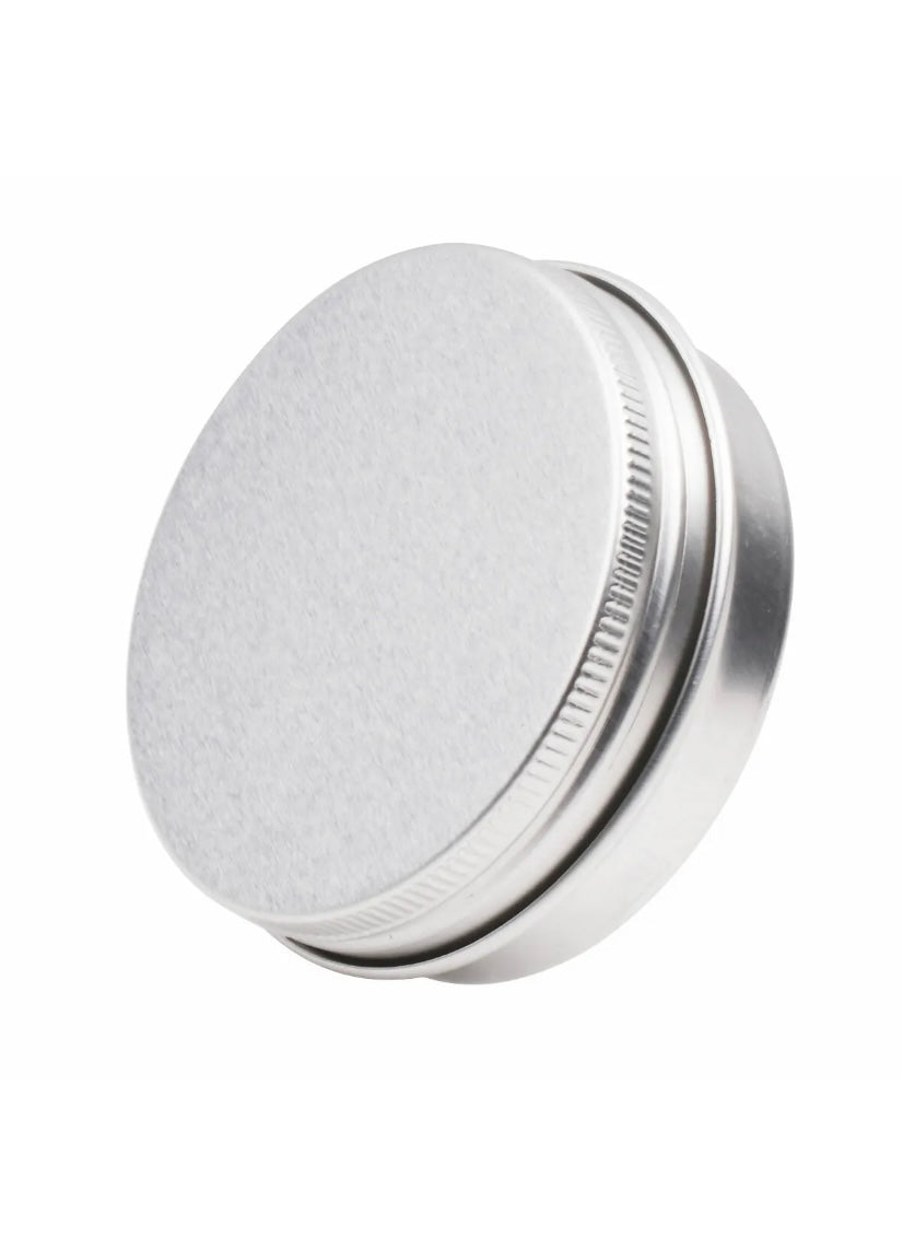 Tin Can Containers(Silver)2.0 OZ