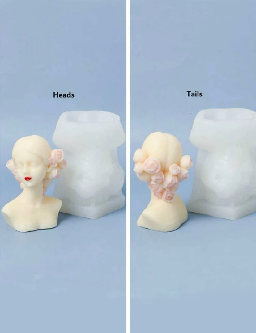 Molde silicon de bella durmiente