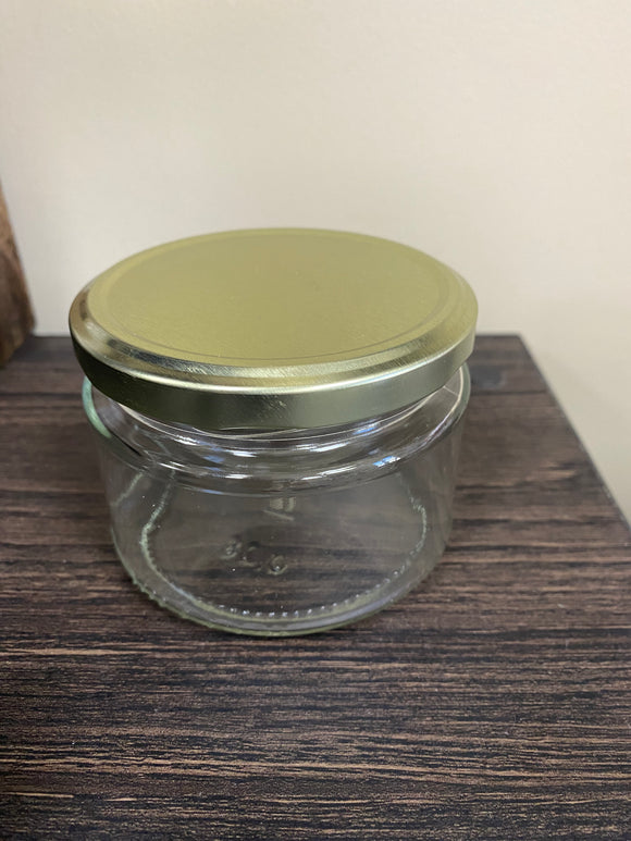 6 oz Glass Jar With Lids 82mm
