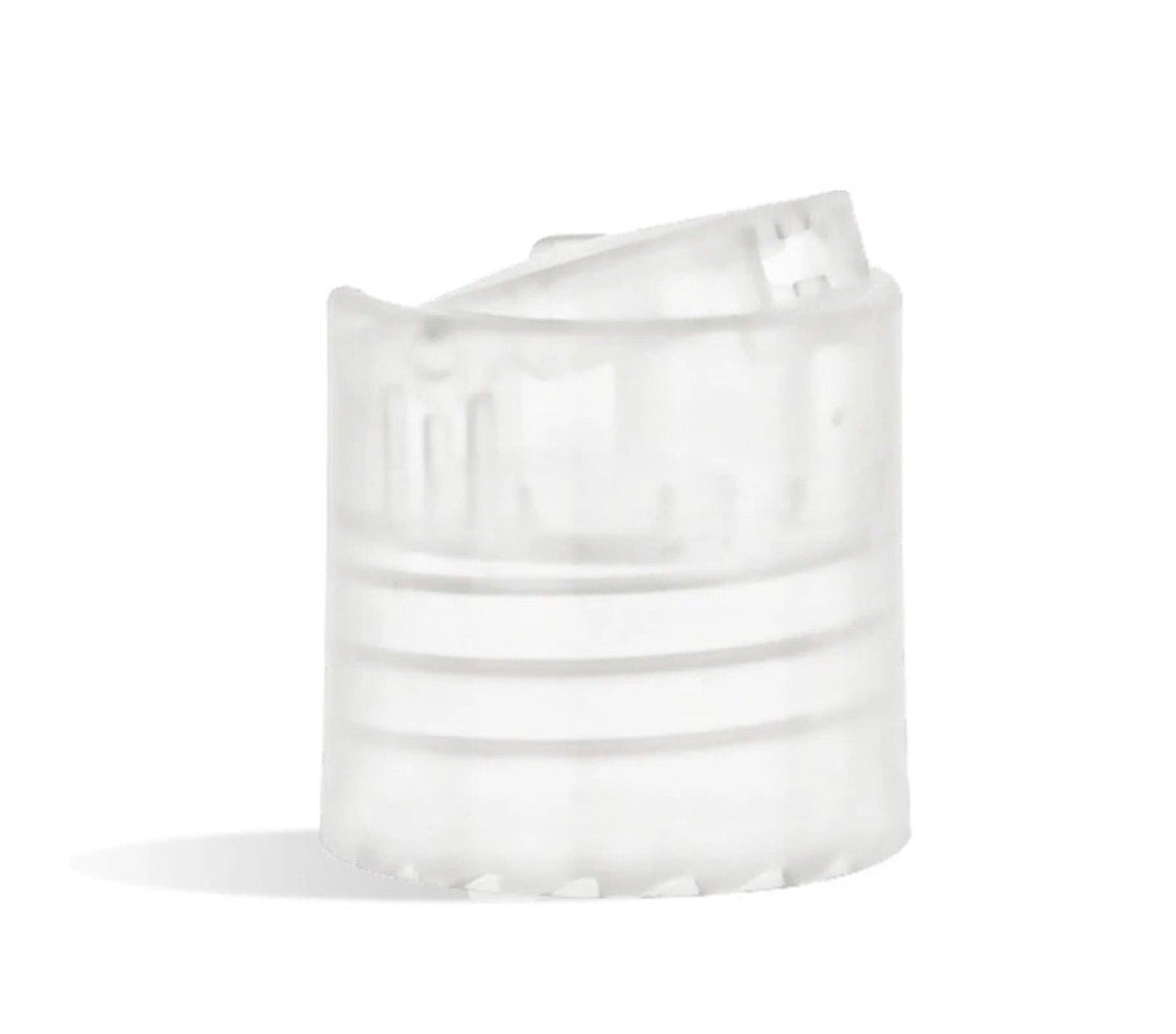 1 oz Clear Round Bullet Plastic Bottle w/ Cap (10PCS)