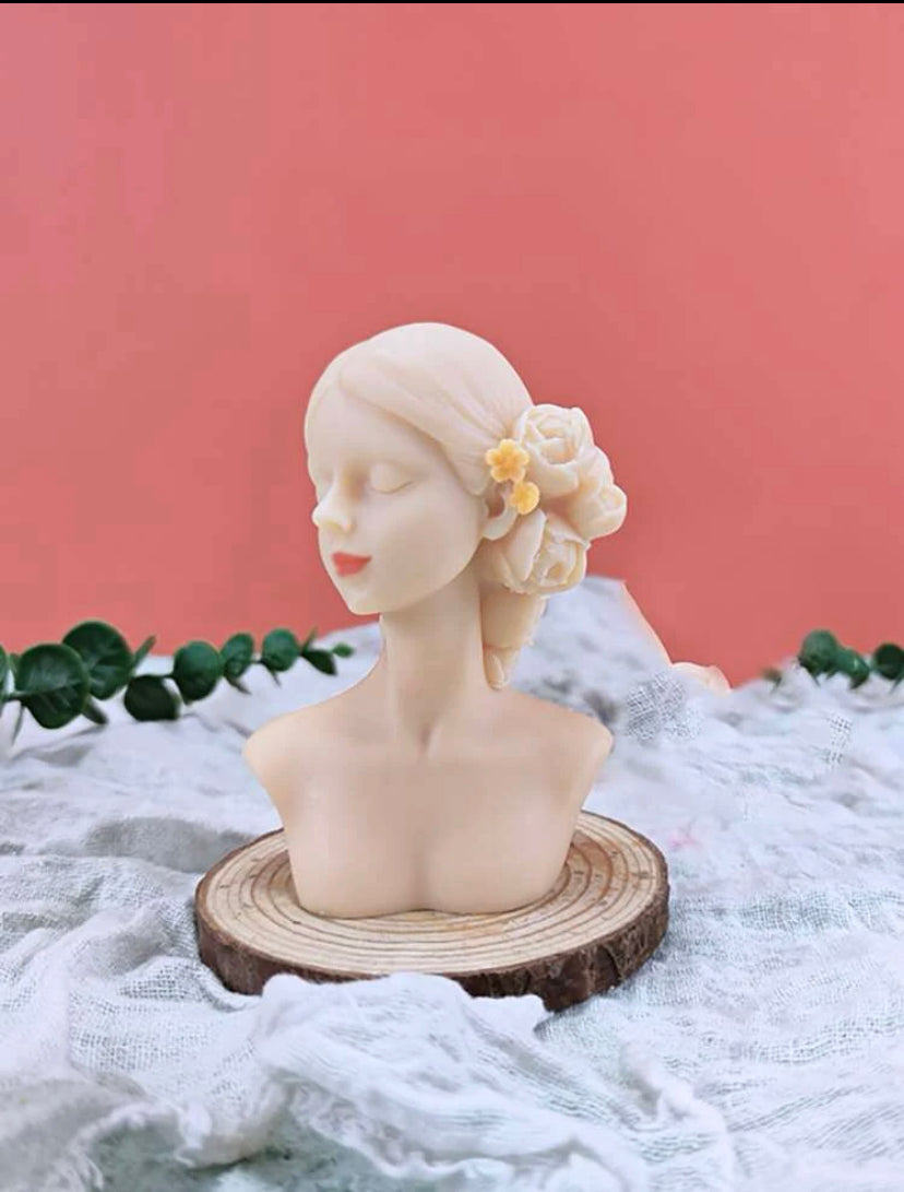 Molde silicon de bella durmiente