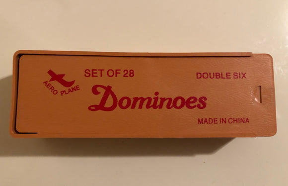 Dominoes Set of 28 Double 6 (Aero Plane)