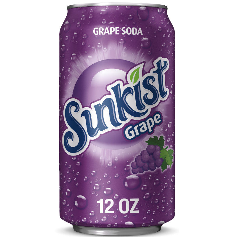 Sunkist  Grape Soda 12 onz