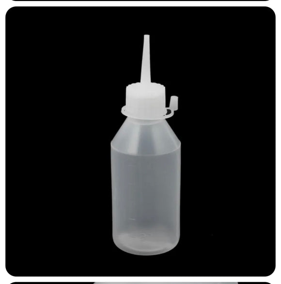 (12PCS) Plastic squeeze bottle 1.5 oz