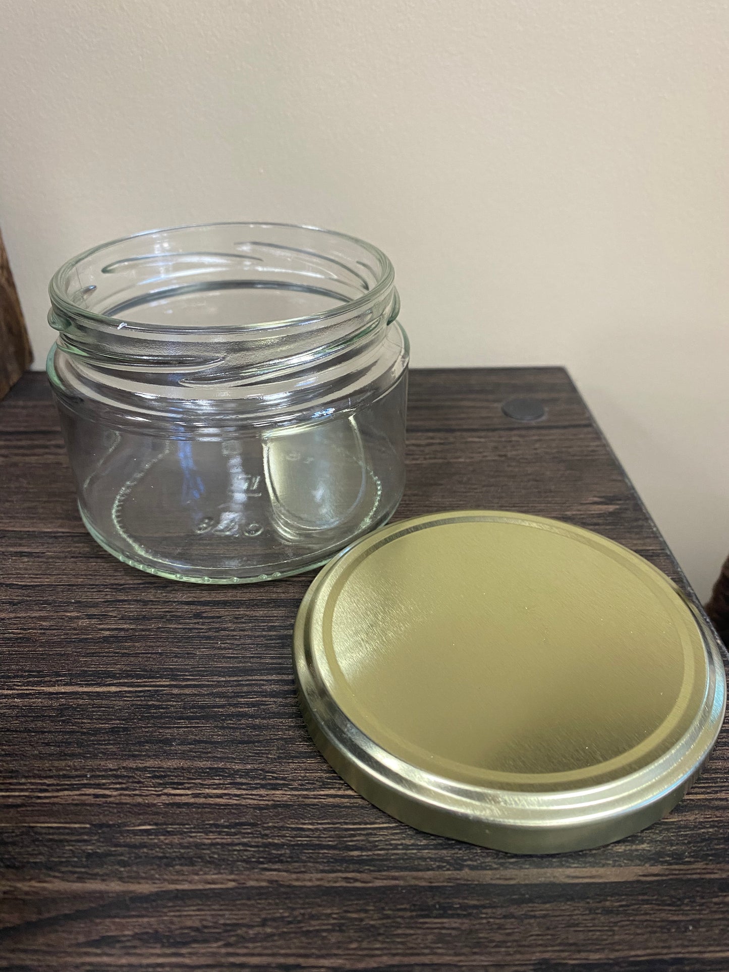 8 oz Glass Jar With Lids 82mm