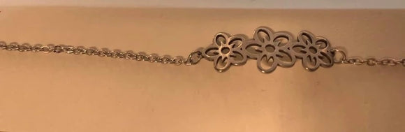 Bracelet Stainless Steel Flower
