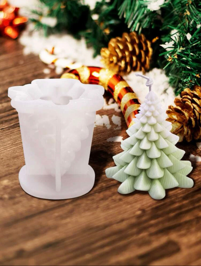 3D Christmas tree Silicone mold