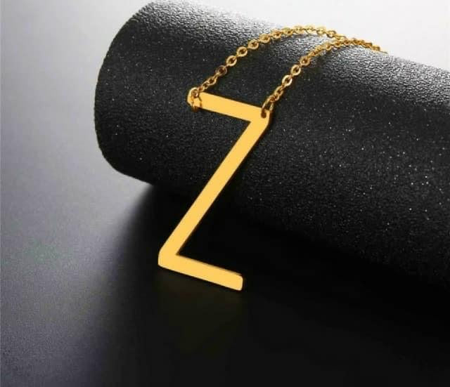 Letters Pendant Necklaces Stainless Steel
