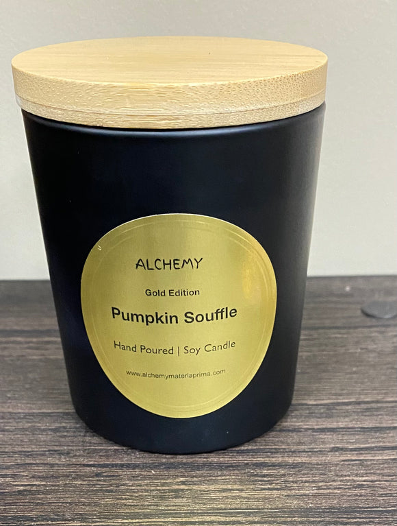 Gold Edition Pumpkin Souffle Soy Candles