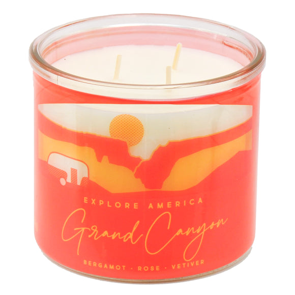 Explore America Grand Canyon 14 Ounce 3 Wick Candle