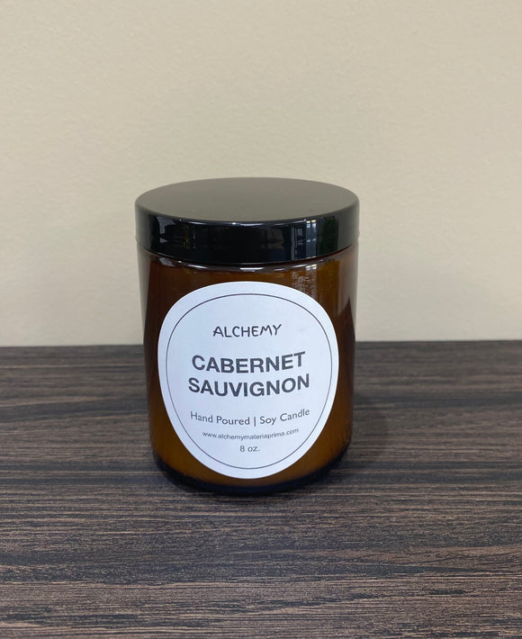 Amber Edition Cabernet Sauvignon  Soy Candle 8.0 oz