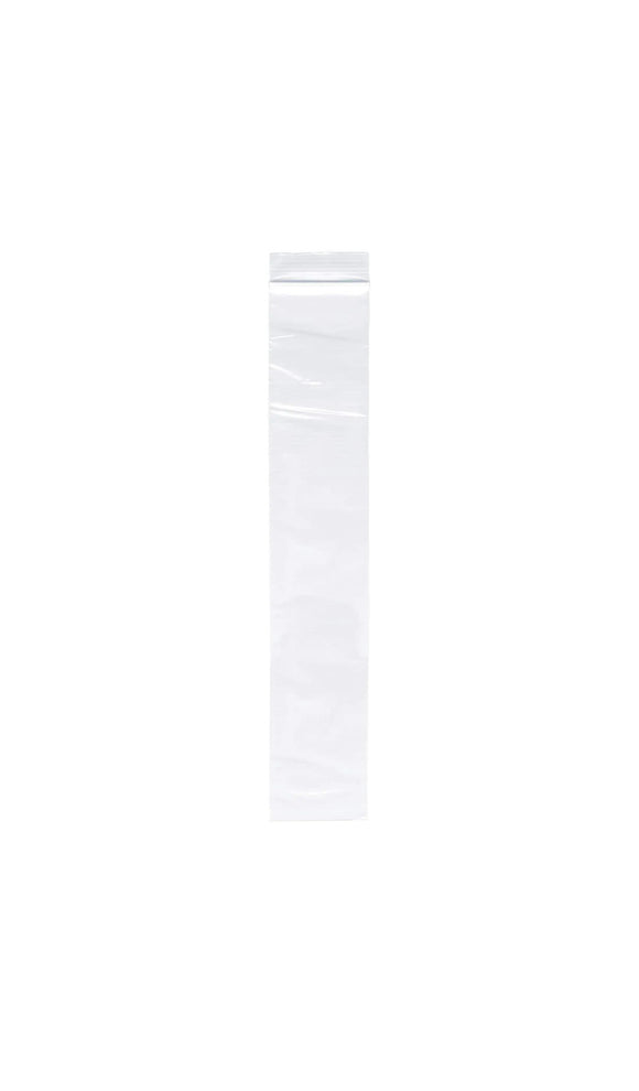 50pcs Clear Reclosable Zip lock Plastic Bags Poly Zipper Baggies