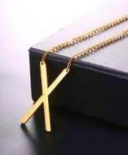 Letters Pendant Necklaces Stainless Steel