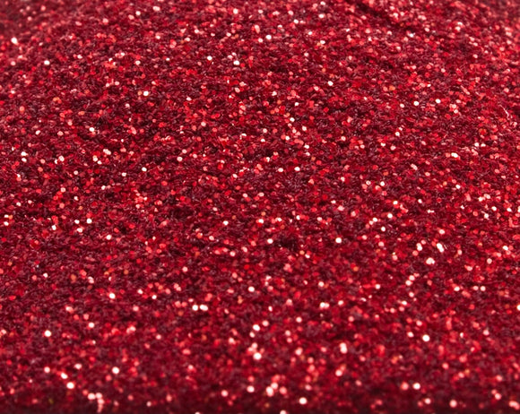 Ruby Red Glitter