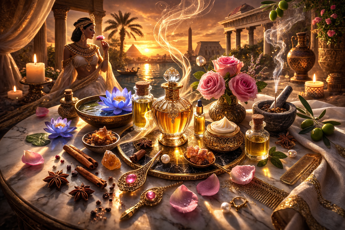 🌹 Perfumes y Ungüentos de la Antigüedad