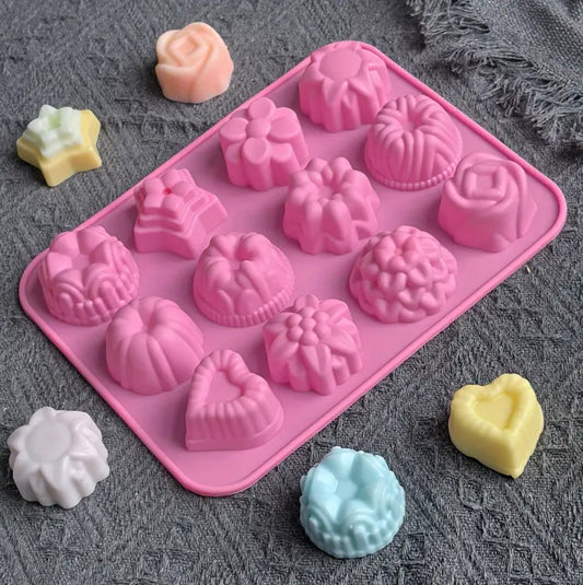 Mix Flowers Silicone Mold