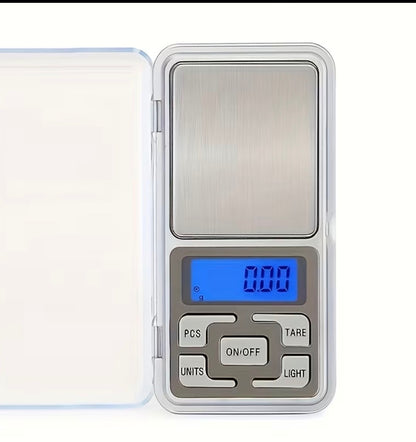 Balanza Digital de Precisión con Pantalla LCD 500g/0.01g