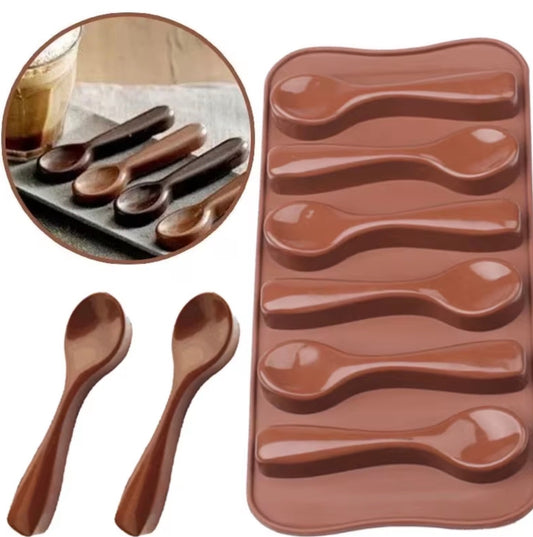 Molde de silicona cucharas
