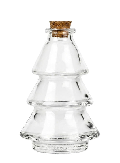 💥DISPONIBLE PRONTO💥 Botella de Cristal Árbol de Navidad con Corcho