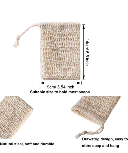 Sisal Soap Bag