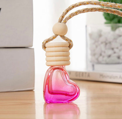 Car Diffuser Heart Mix Colors (Empty) 6 ml