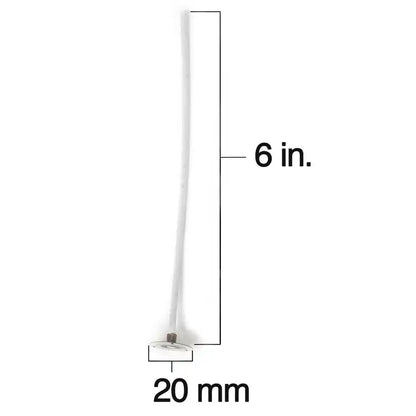 LX 14 (6") PRETABBED WICKS 10 PCS