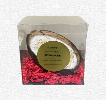 Coconut Shell Edition Soy Wax Candle Tembleque